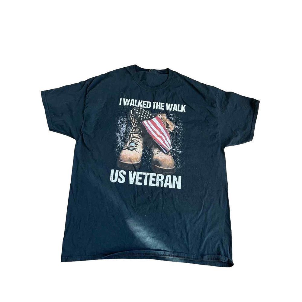 vintage US Veteran military t-shirt